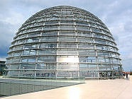 Das Reichstagsgebäude in Berlin - Die Kuppel